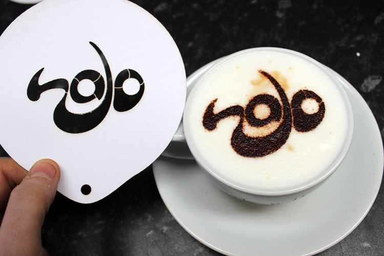 Coffee Stencils – Personalised Stencils
