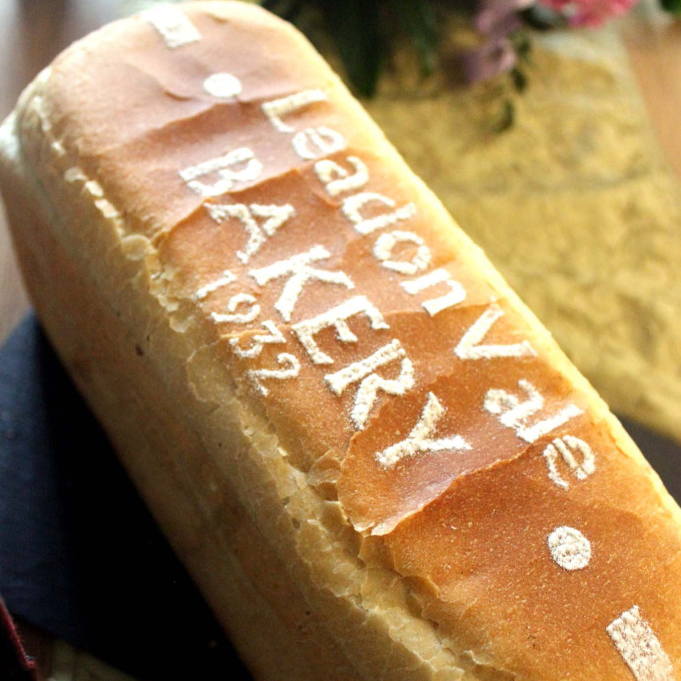 stencil in bread baking